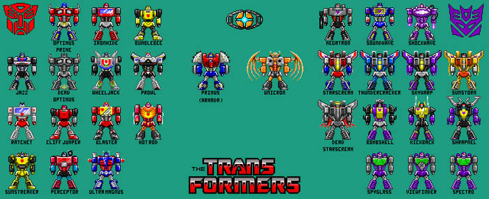 Pixel Hero Transformers Update [2-27-16]