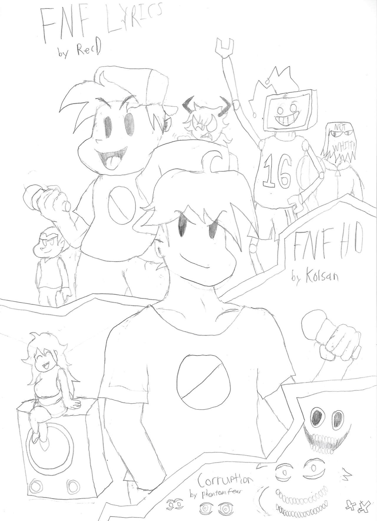 Tribute to my greatest FNF inspirations by Flemen-The-Pemen-2 on DeviantArt