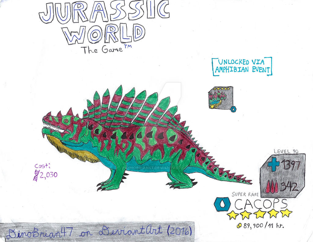 Amphibians on JurassicWorldTheGame - DeviantArt