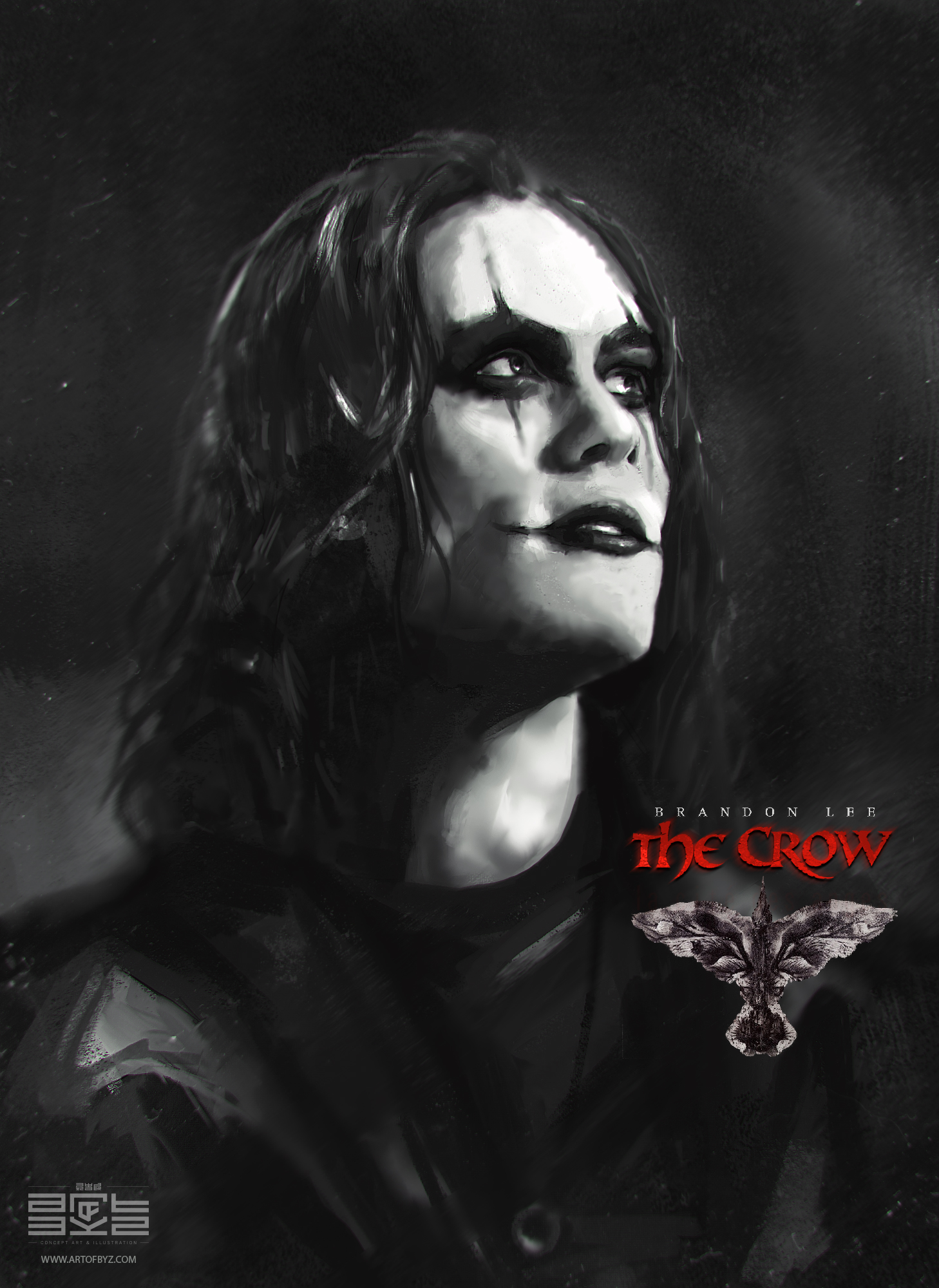 The Crow - tribute sketch