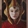 Queen Amidala - acrylic paint