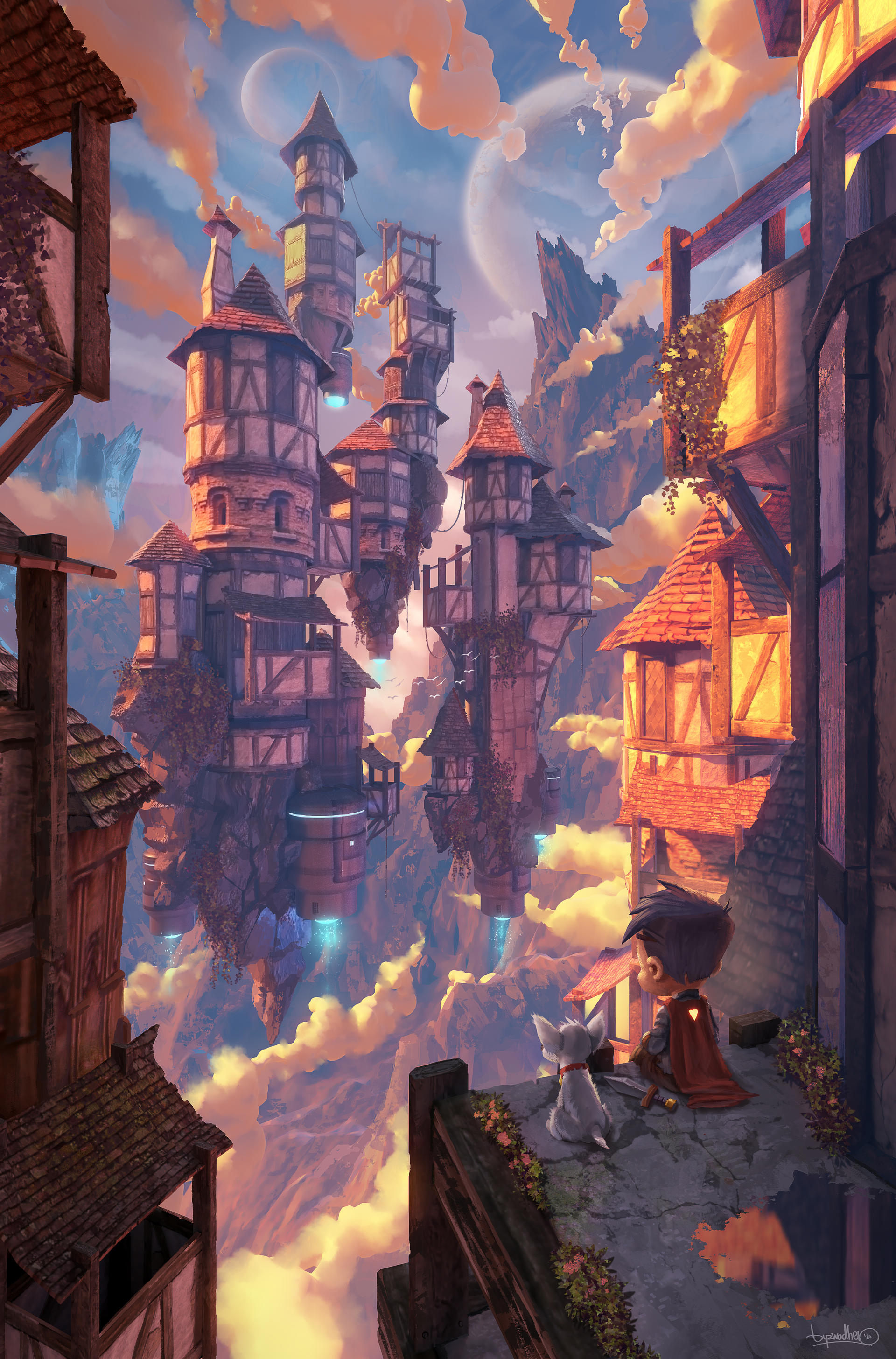 How to Create Fantasy Concept in Blender and PS
