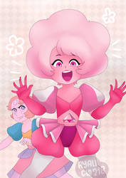 Small pink diamond fanart