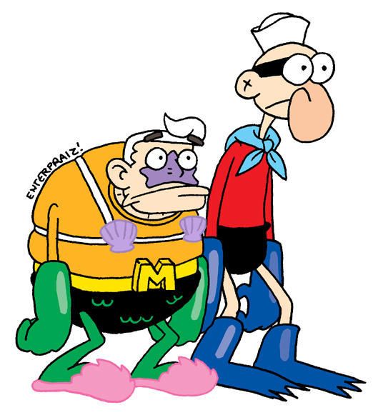 Mermaid Man and Barnacle Boy