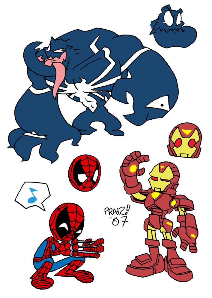 Marvel Doodles By EnterPraiz On DeviantArt