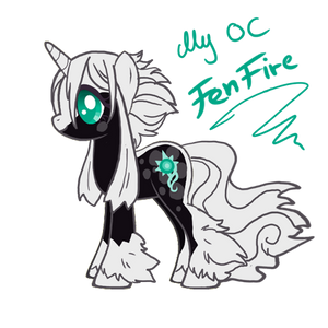 My own MLP-OC 'Fen Fire'