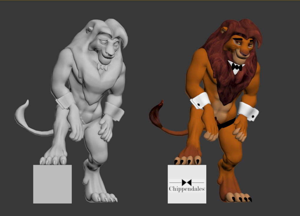 Lion King - Simba - Anthro 007 FINAL