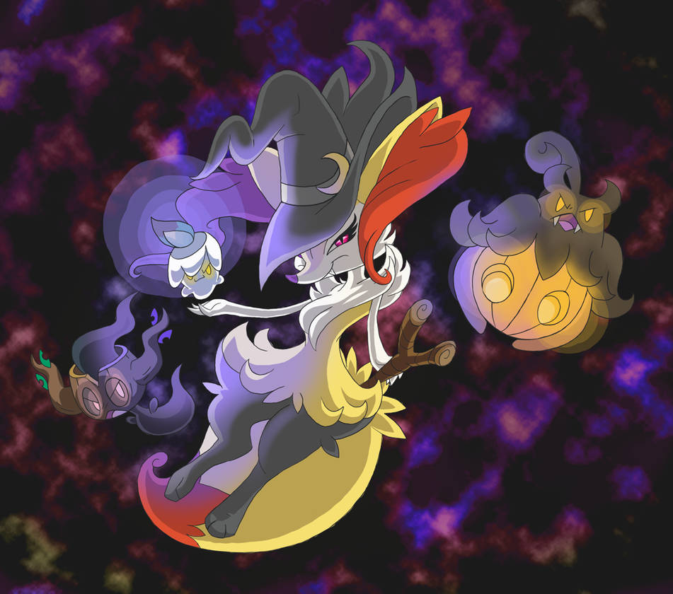 Happy Halloween Pokemon by MyHandsAreCrazy on DeviantArt