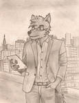 Casual business wolf by gupa507