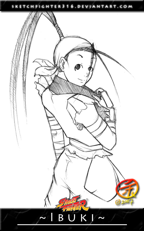 Sketch Fighter: Ibuki