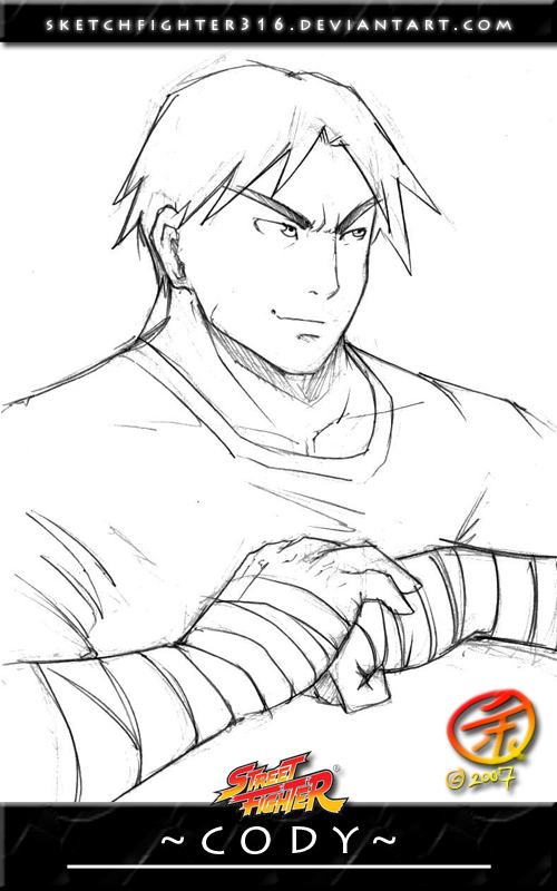 Sketch Fighter: Cody