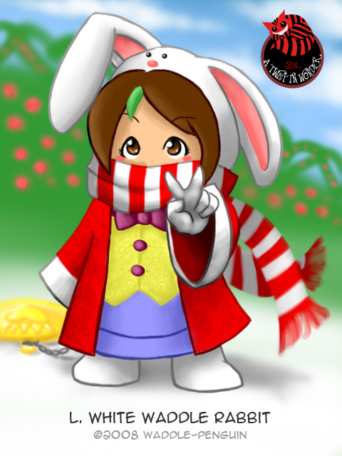 The Little White Waddle Rabbit by Sketchfighter316 on DeviantArt