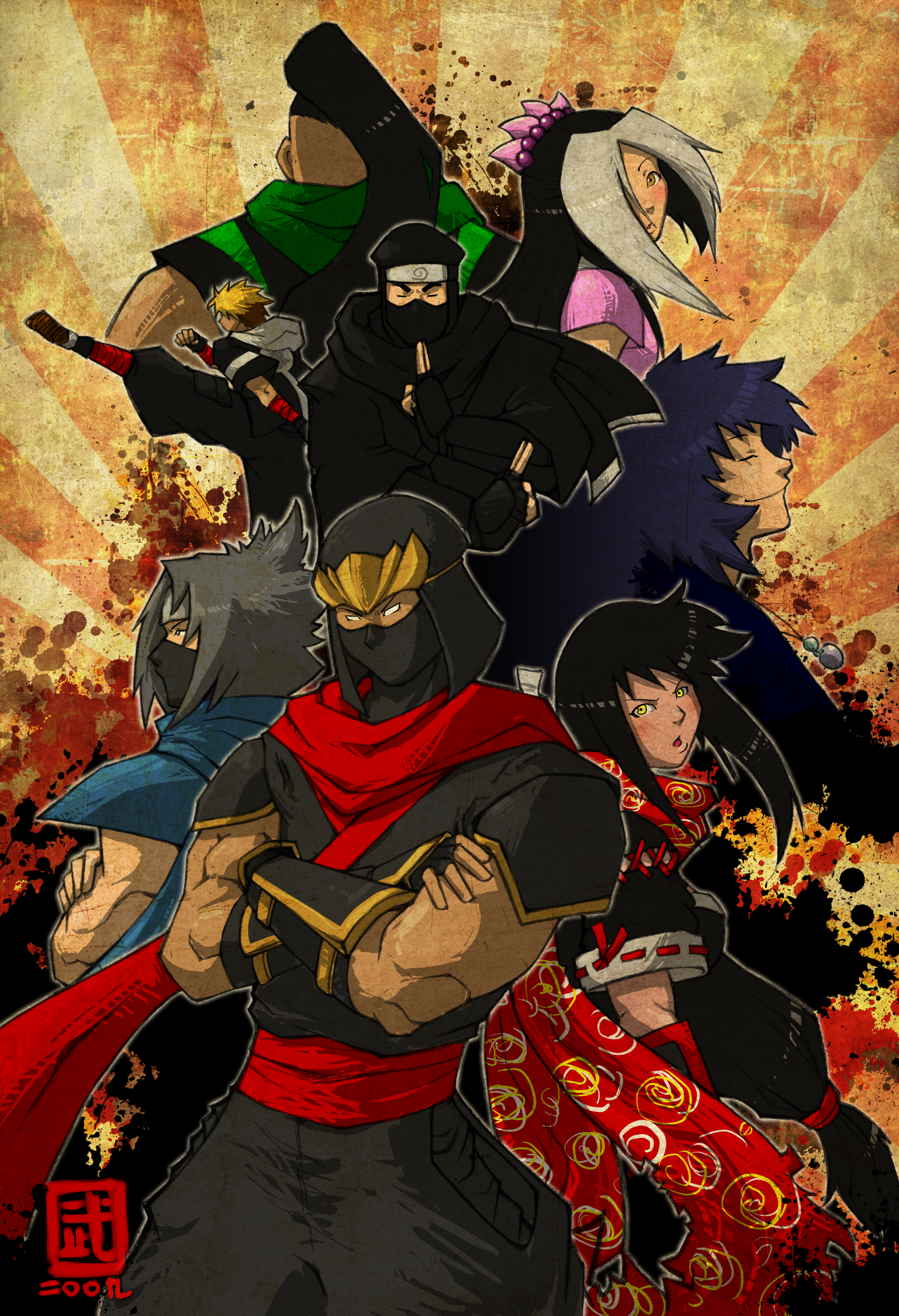 The Ninjas of DeviantART