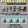 Pixel Art Commissions #2