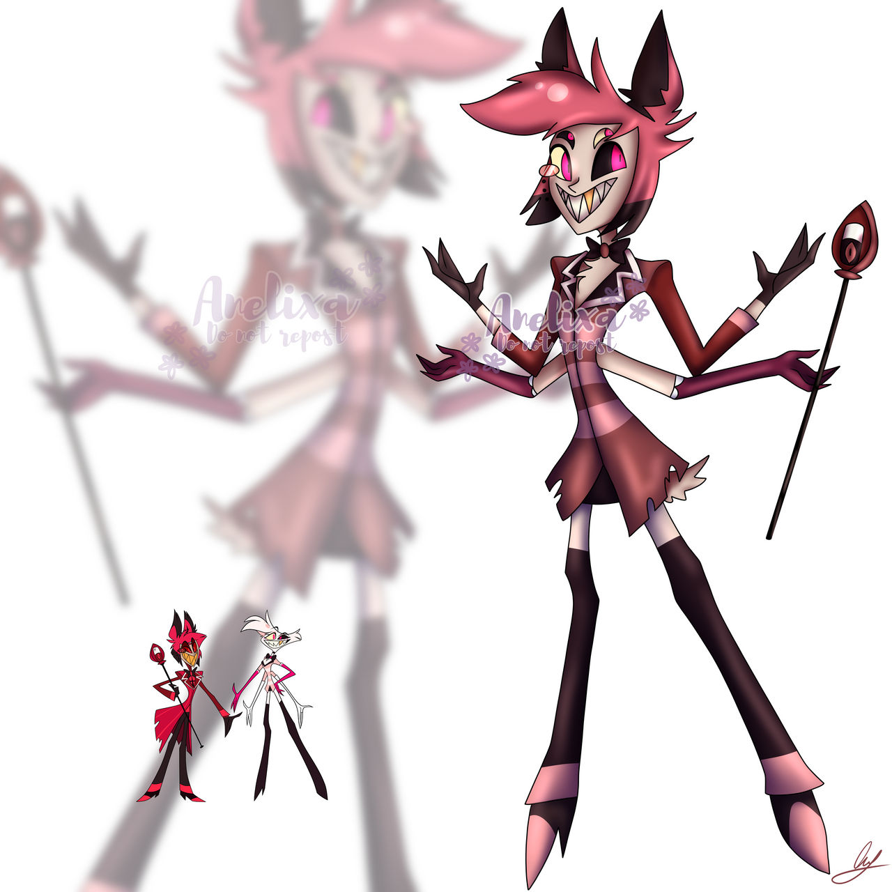 Alastor X Angel Dust By Anelixa On DeviantArt alastor-x-angel-dust-by-anelixa-on-deviantart