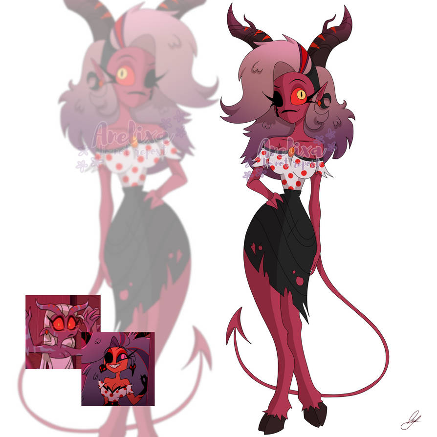 Meribeth Demon Miss Mayberry x Martha(Demon) by Anelixa on DeviantArt