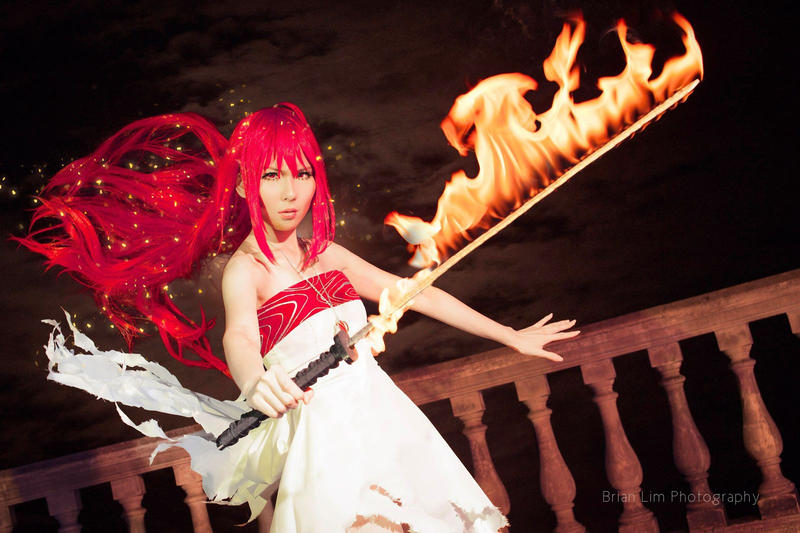 Shakugan no Shana Final: Flame blade by elpheal