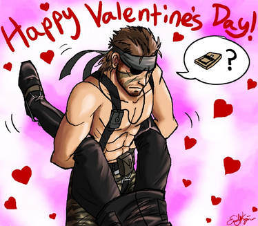 Big Boss and Ocelot Valentine