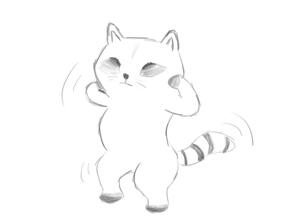 Mapache Bailando by Blueb3th on DeviantArt