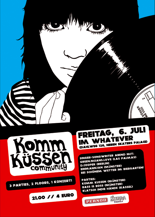 Komm Kuessen Flyer I