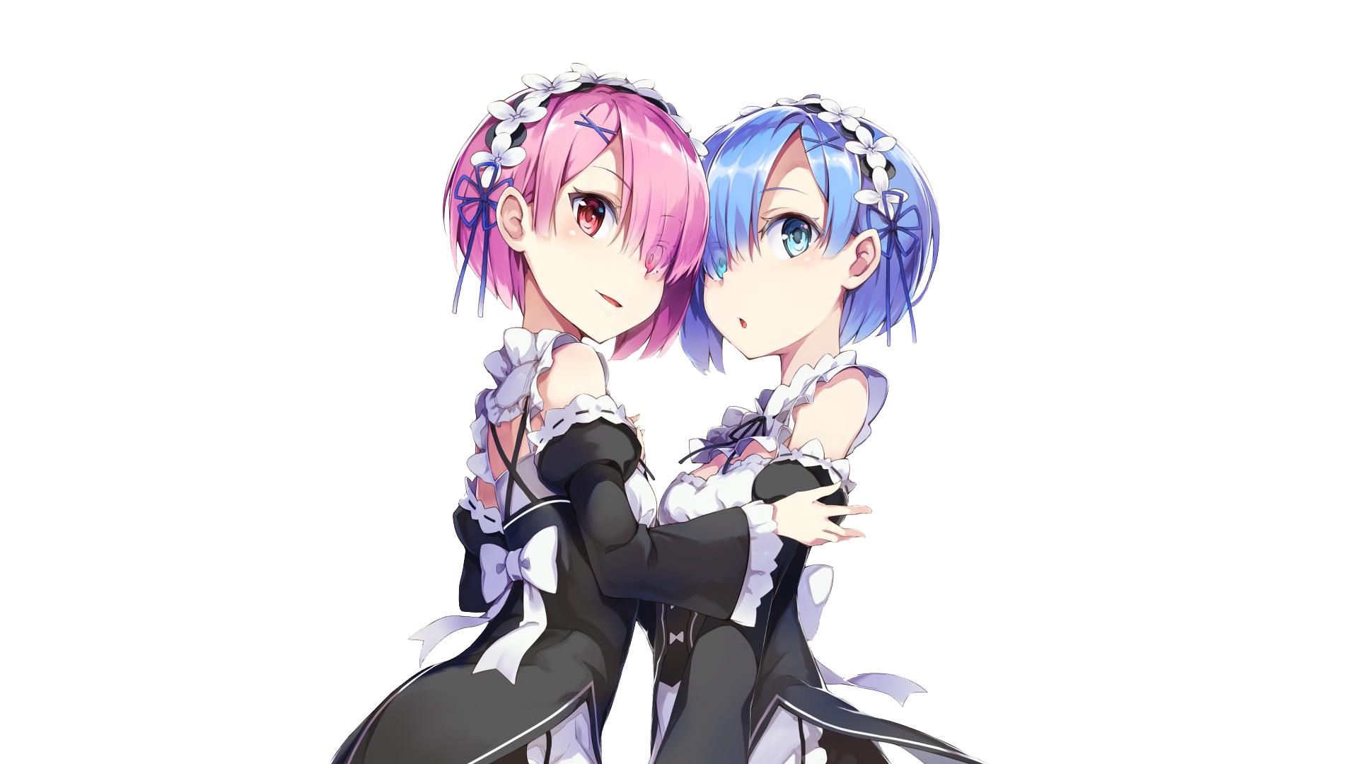 Rem, Ram, and Rom by greatpein on DeviantArt