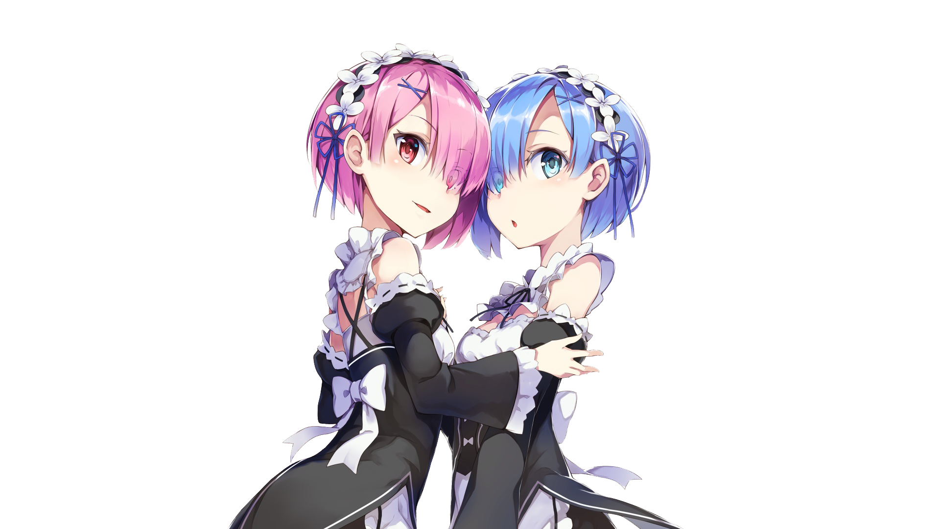 kind gøre det muligt for Premier Re:Zero Rem and Ram by renderlover on DeviantArt