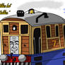 Toby The Tram Engine Fan-Art:By JediKnightLunagaze