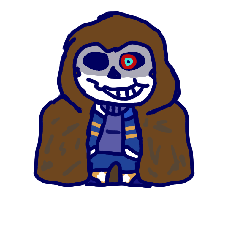 Undertale au sans fell outerdust