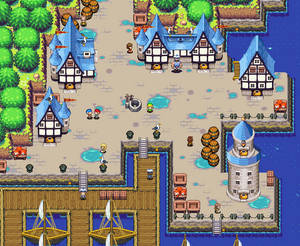 Zelda Minish Cap Style: Harbor