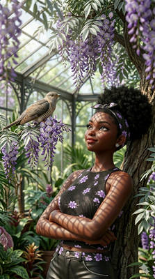 Rosemary - Hotogisu and Wisteria