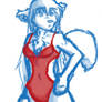 Natani in Swimsuit