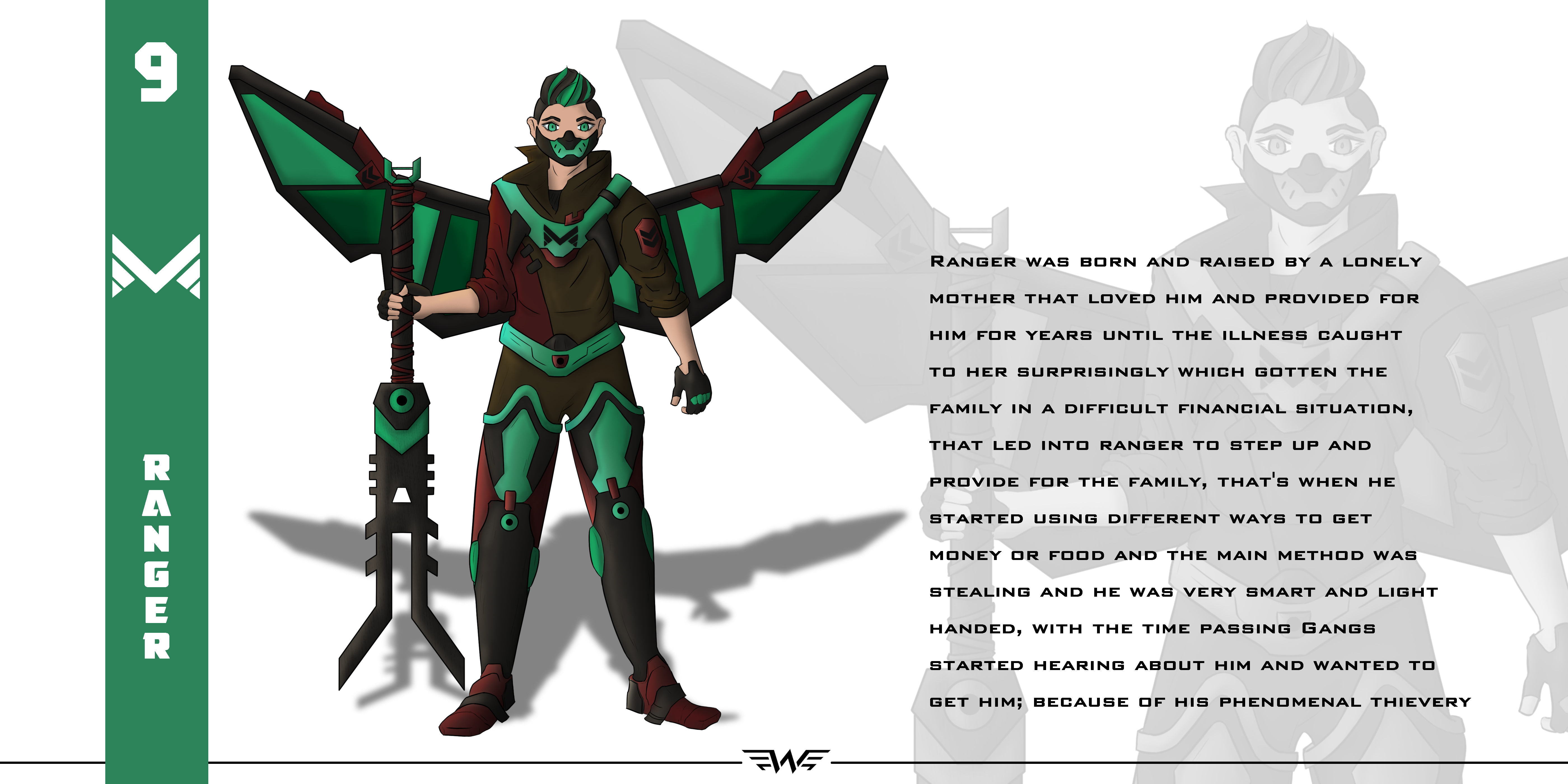 Ranger character design by smadiart on DeviantArt