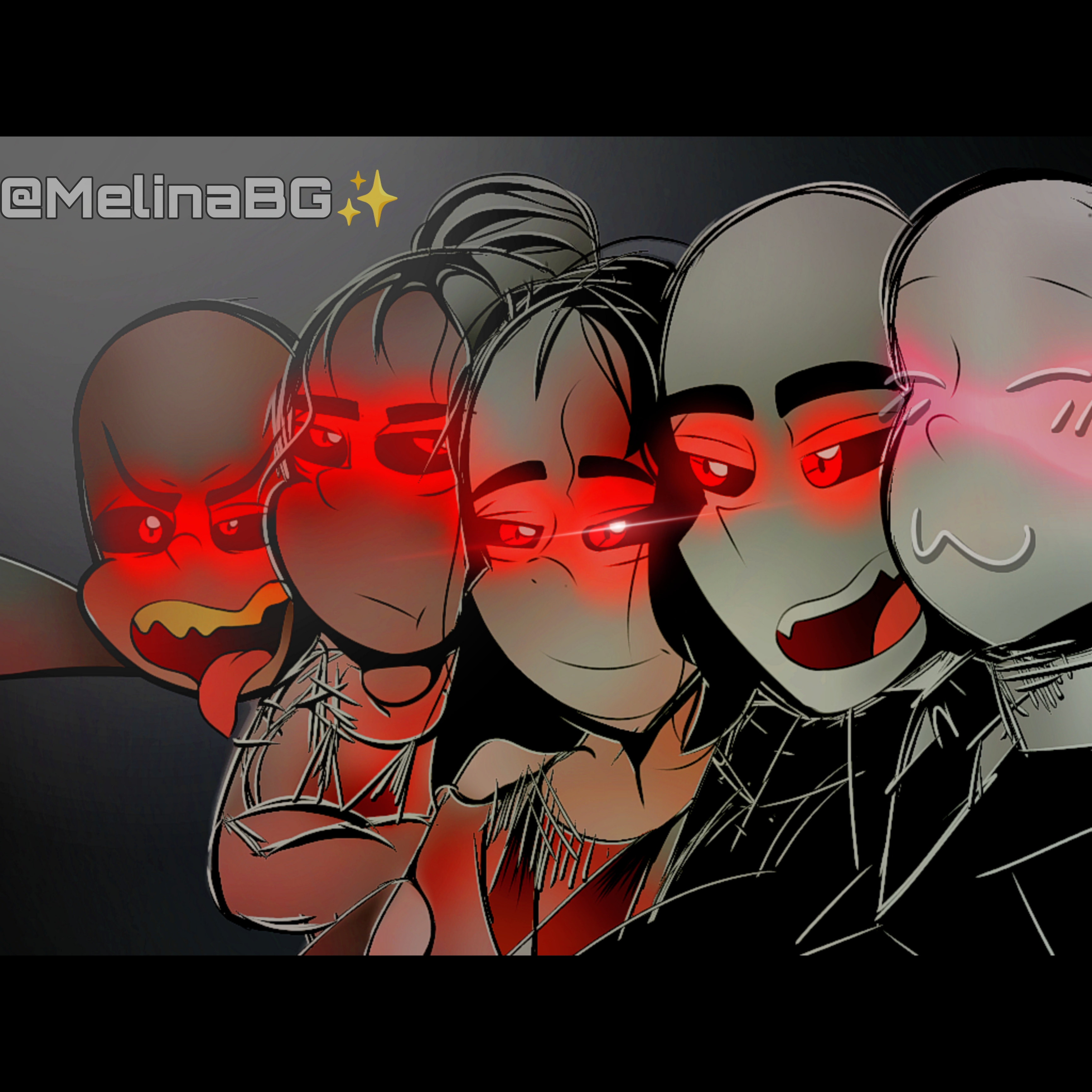 Slendrina, Nosferatu and SlenderBaby (Family) by melobunny223456 on  DeviantArt