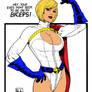 Power Girl By Paulosiqueira