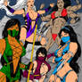 Mortal Kombat Girls By Leomatos2014