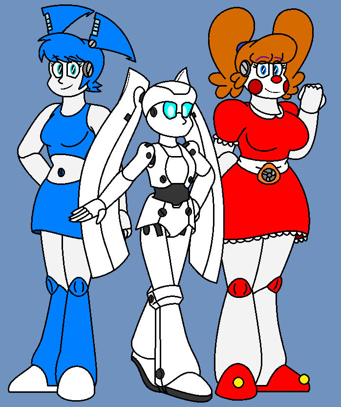 Deviantart Robofuse Robo-muses by TimberWolfe19 on DeviantArt