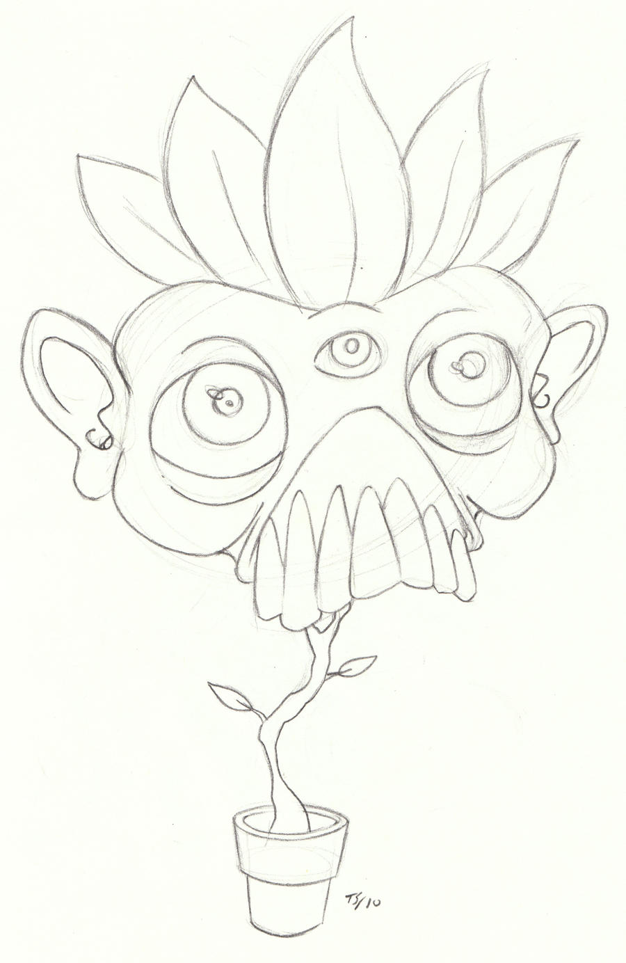 Monkey Skull Plant