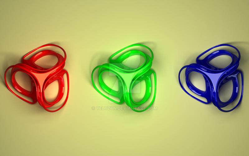 Rgb Helloworld Triangle Triple RGB Triangle print by yeltzyn on DeviantArt