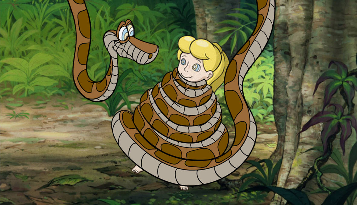 Kaa and Emma Sharp by SnakeMaster20 on DeviantArt