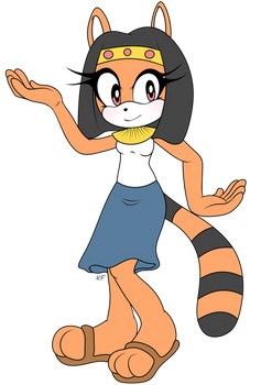 PC: Pretty Egyptian raccoon