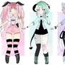 ADOPTABLES #21 [CLOSED] ::Pastel Kemonomimi::