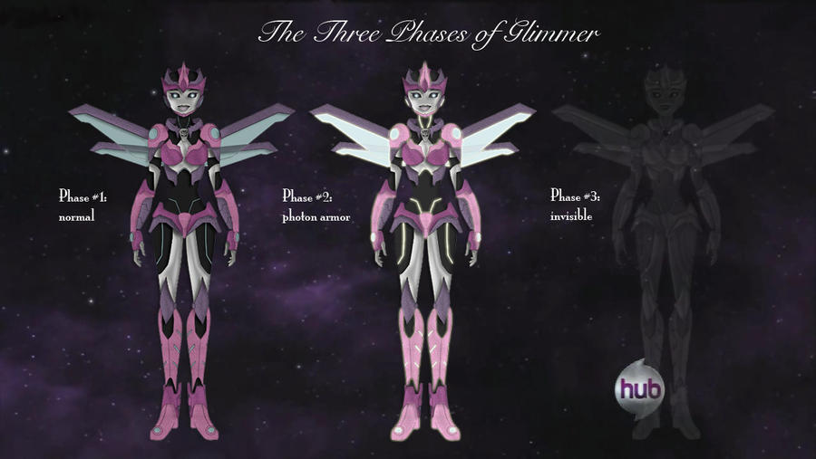 The Three Phases of Glimmer by Kmae21 on DeviantArt