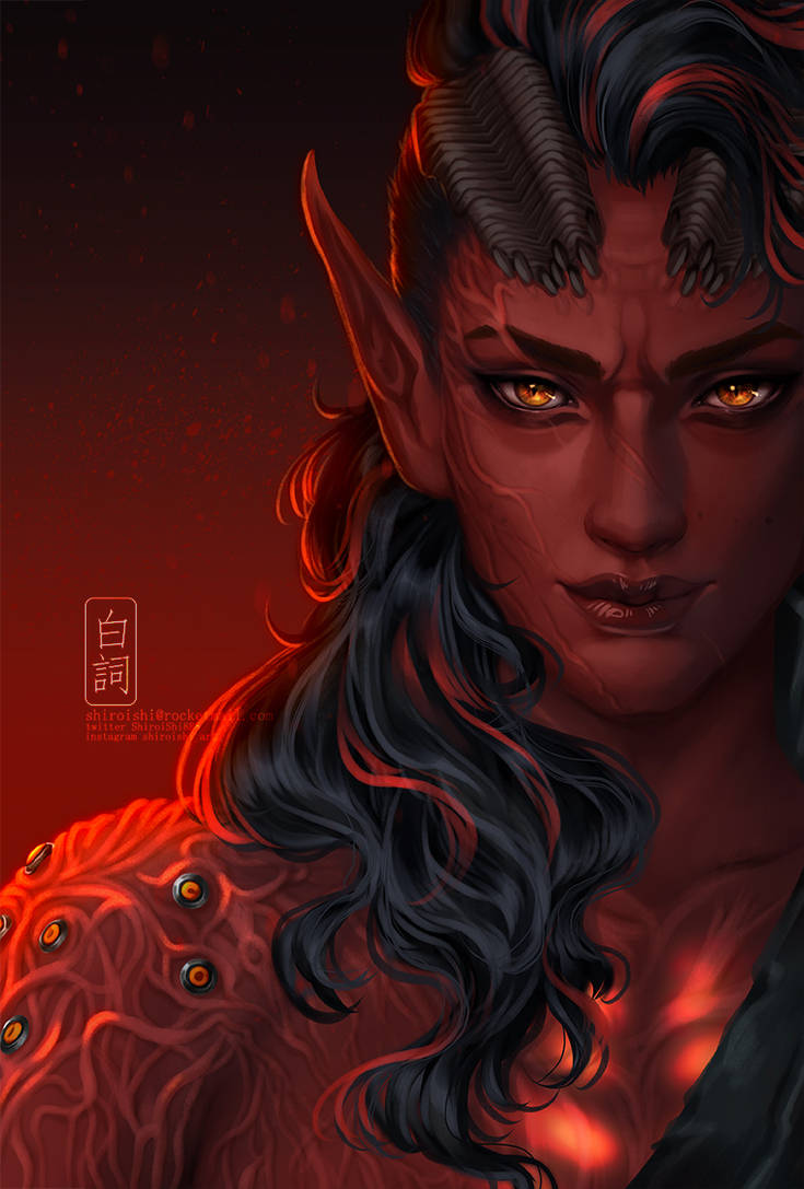 Karlack Karlach Cliffgate Baldurs Gate 3 by ShiroiShi on DeviantArt