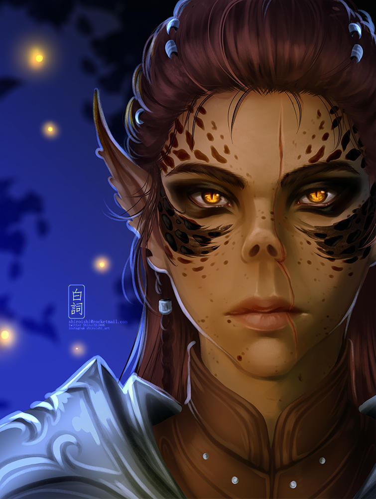 Lae'zel by ShiroiShi on DeviantArt