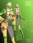 Snake sniper (Vtuber design) by MarkRagnas