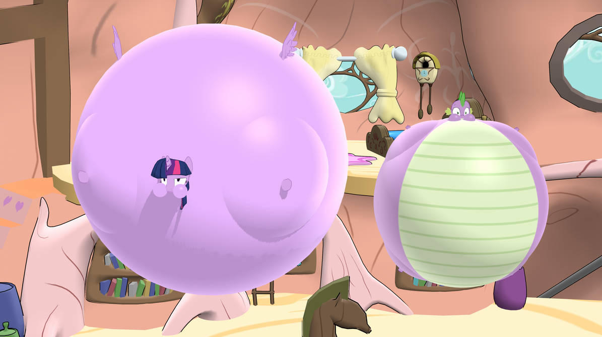 Twilight Sparkle Inflation And Spike Inflation by inflationluan on ...