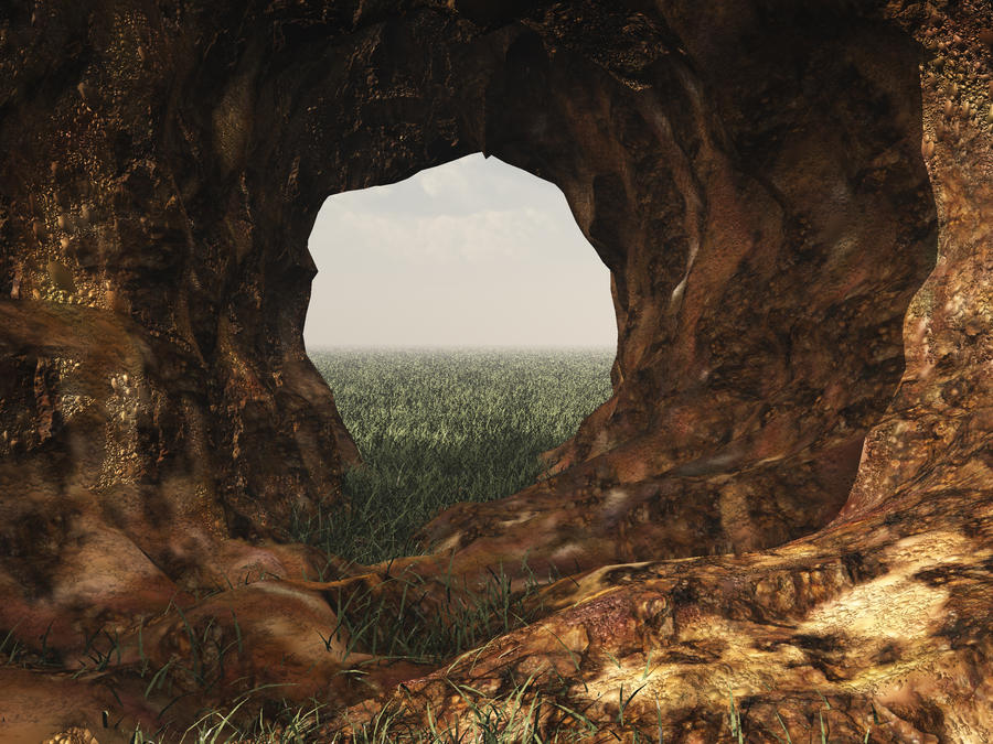 cave back by LuchareStock on DeviantArt