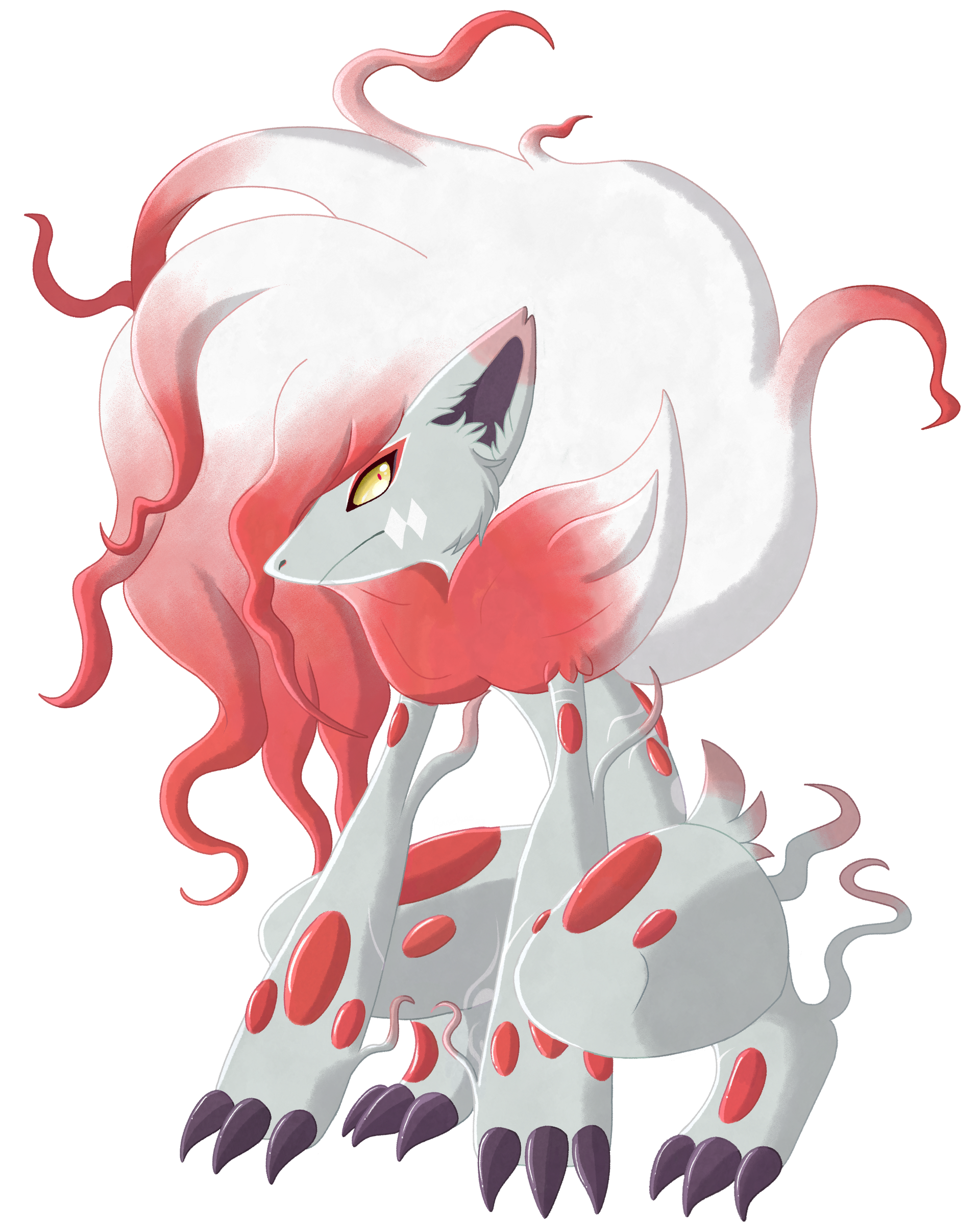 Hisuian Zoroark By Rinniekins On DeviantArt hisuian-zoroark-by-rinniekins-on-deviantart