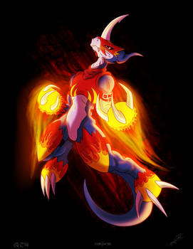 Flamedron Explore the Best Flamedramon Art | DeviantArt