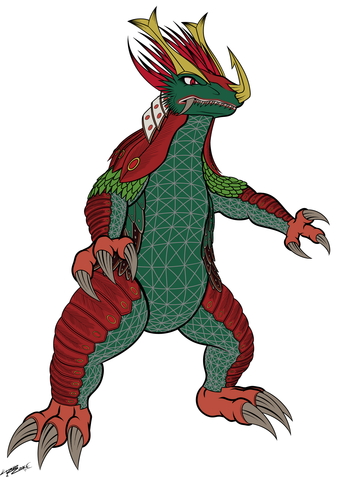 Daikaiju mono by RazZyrak on DeviantArt